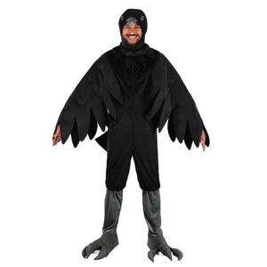 Clever Crow Costume for Adults Crow Halloween Costume Size S Orig. $70